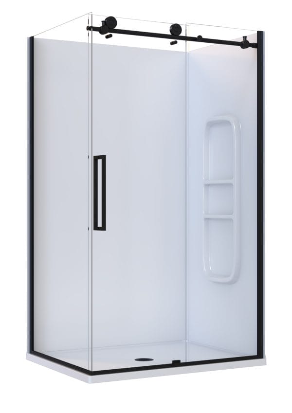 Ravello Acrylic 2-Sd Black Side Mould RH